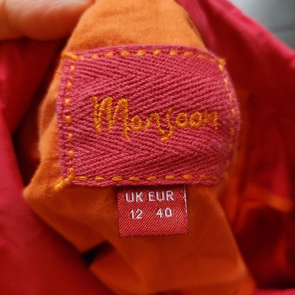 Monsoon UK12 pink jacket - Picture 2 of 3